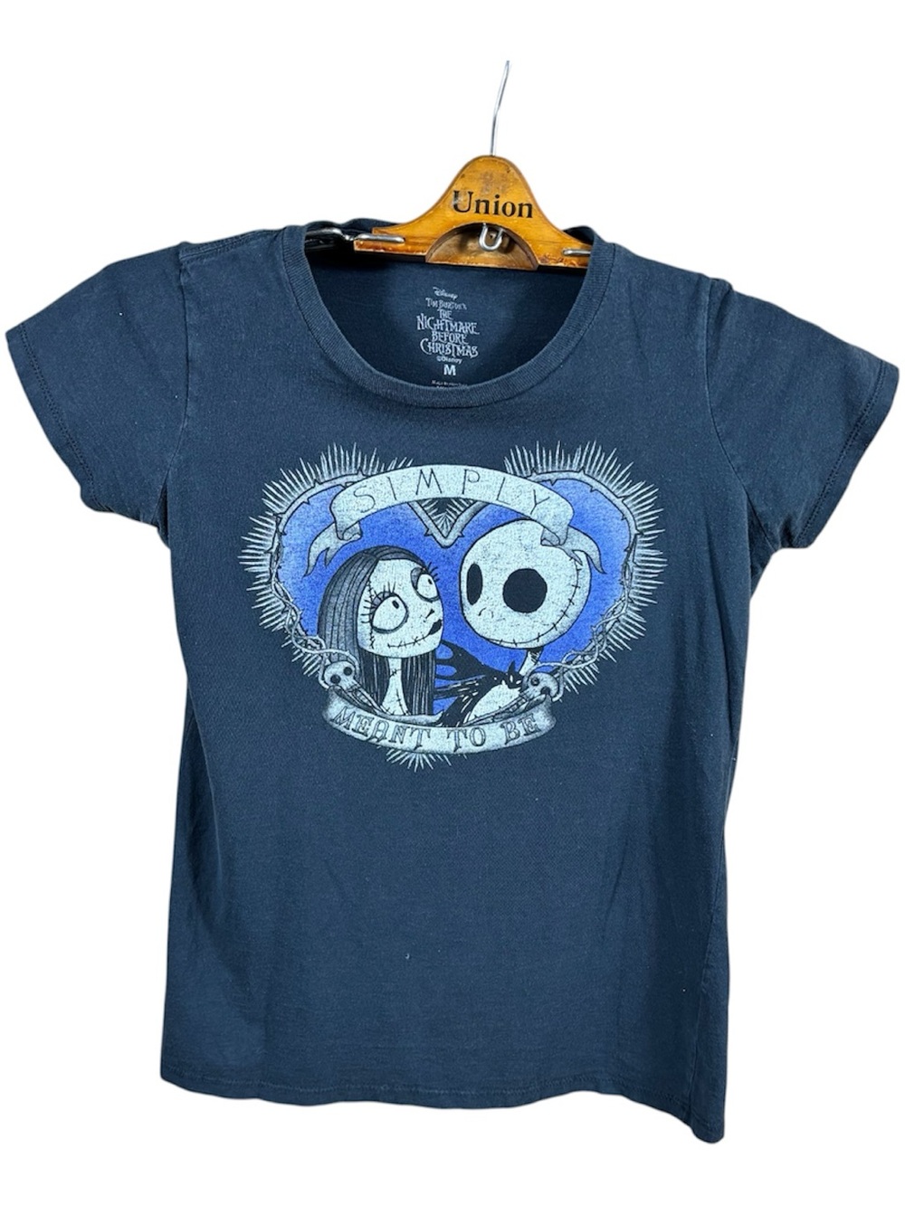 Disney’s Nightmare Before Christmas Women’s Short Sleeve T-Shirt Size M